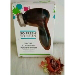 So Fresh So Clean Facial Cleaning Brush Deep Cleans Skin from Dirt Oil Makeup